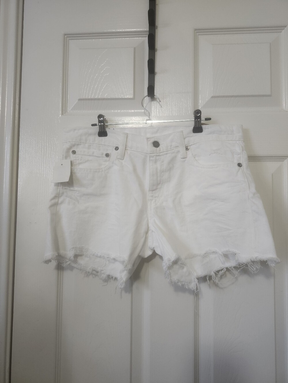 Polo Ralph Lauren Crosby White Denim Shorts 28
